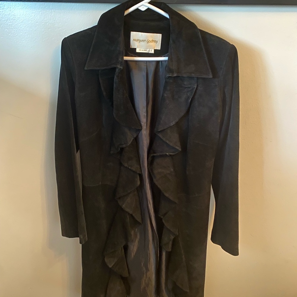Vintage suede coat